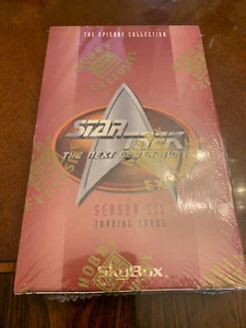 STAR TREK THE NEXT GENERATION SEASON 6 FACTORY SEALED 24-PACK HOBBY BOX - Picture 1 of 3