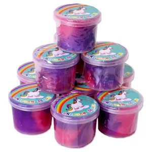 12 Stück Einhorn Unicorn Schleim Glibber Dose Kinder Kindergeburtstag Mitgebsel - Bild 1 von 4