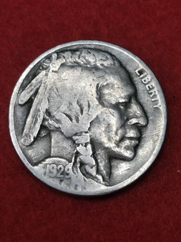 1929 D Double Die Obverse Buffalo Nickel #80 Cover