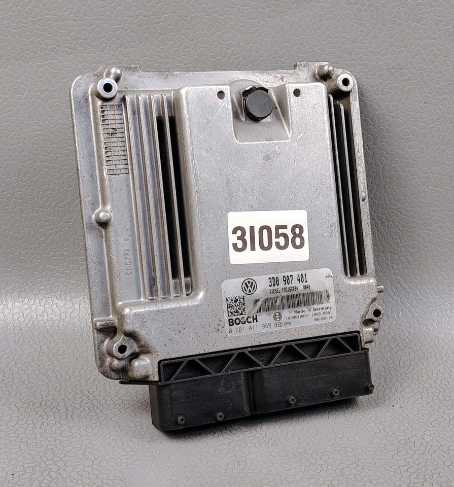 Modulo Di Controllo Motore VW Phaeton Polo 3.0 TDI 4MOTION 3D0907401 0281011959 - Immagine 1 di 4