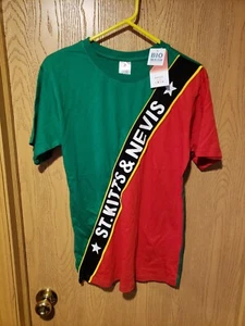 Camisa San Cristóbal y Nieves SGS NUEVA MEDIANA 100% ALGODÓN PREMIUM - Imagen 1 de 5