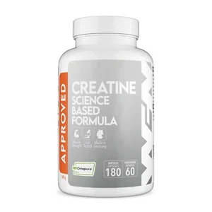 WFN Approved Creatine Caps - Creapure - Creatin Monohydrat Kapseln - 180 Stück - Bild 1 von 9