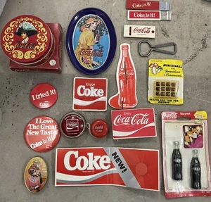 Vintage Coca-Cola Collectibles Lot - Picture 1 of 5