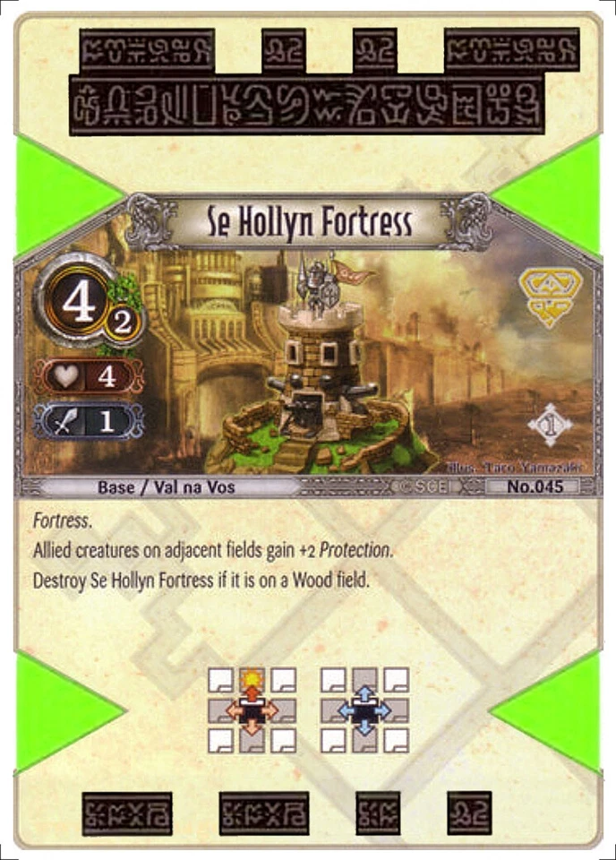 3x Se Hollyn Fortress EOJ SET1 #045 PS3 Eye Of Judgment English NM/UNPLAY UC - Image 1 of 1