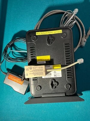 DSL modem/router, Netgear 7550 ADSL2+, mdl B90-755025-15, all cables - Image 1 of 4