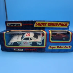 Matchbox Superkings Ford Mustang #28 Super Value Pack KS904 New 1990 SEE PICS - Picture 1 of 7