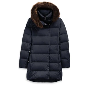 THE NORTH FACE WOMEN DEALIO DOWN PARKA COAT Aviator Navy size S, XXXL - Picture 1 of 8