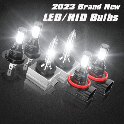 For BMW 750i 750Li 760Li 2006 2007 2008 LED HID Headlight High/Low+Fog Light CSP - Image 1 of 4