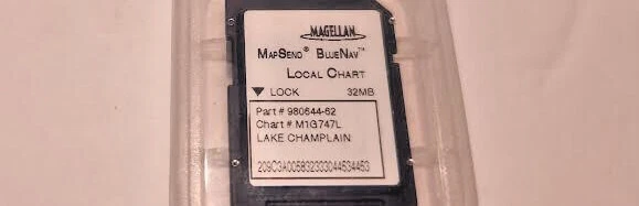 Magellan Mapsend BlueNav Local Chart - Lake Champlain M1G747L 980644-62 SD Card - Image 1 of 1