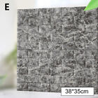 3d Tile Brick Wall Sticker Waterproof Self-adhesive Panels Wall Home Decor
