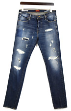 Jack & Jones Slim Fit Tim Mens W31/L34 Stretchable Torn Jeans