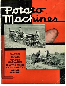 IH McCormick Máquinas de Patatas Plantadora Folleto Cosechadora Internacional Farmall - Imagen 1 de 12