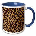 3dRose Leopard Print - cheetah spots - beige brown animal skin pattern - sassy g