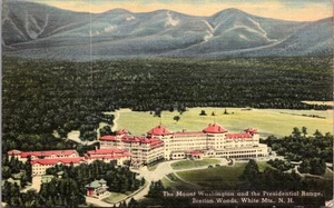 The Mount Washington And The Presidential Range Bretton Woods White Mts N H Sep - Foto 1 di 4