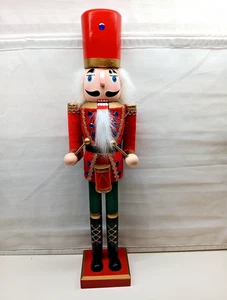 XXL Nussknacker Deko aus Holz  ca 51 cm Weihnachten  - Bild 1 von 2