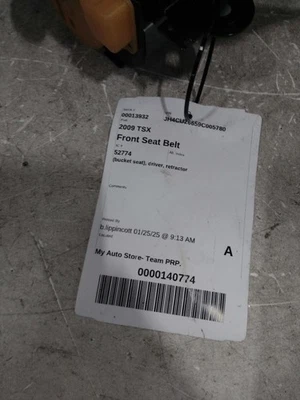 Cinturón de seguridad delantero cubo asiento conductor retractor se adapta 09-14 TSX 382413 Foto 1 de 2