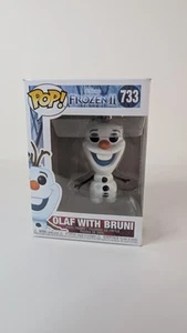 Funko Pop! Olaf mit Bruni Vinyl Figur #733 Disney Frozen 2 Originalverpackt Sammlerstück - Bild 1 von 10