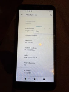 AT&T Calypso 16GB Smartphone Blue (AT&T) Fast Ship Very Good Used Blemish - Picture 1 of 3