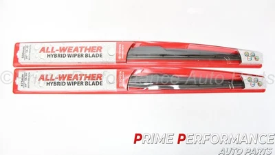 Juego de escobillas limpiaparabrisas delanteras híbridas para todo tipo de clima genuinas Toyota MR2 Spyder 2000-2005 Foto 1 de 4