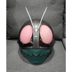 2023 New Kamen Rider Cosplay Helmet 1:1 Wearable LED Masked Rider Resin Mask Toy - Picture 1 of 12