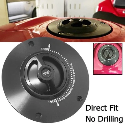 Tampa de gás para SV650S/A/SA 03-18 SV1000/S 03-07 liberação rápida bloqueável anti-derramamento - Imagem 1 de 4