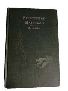 Altes Buch - Stärke der Materialien Ein erster Gang - Max M. Frocht - Bild 1 von 9