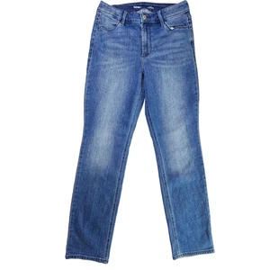 Old Navy Women’s High-Rise Wow Straight Jeans – Size 8 – Medium Wash Blue - Picture 1 of 12