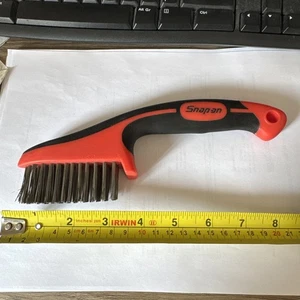 Snap On Large 3” Wire Brush Stainless Steel 8” Handle NEW - Picture 1 of 2