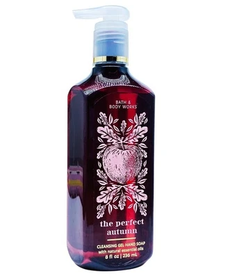 Jabón de manos en gel limpiador de otoño perfecto Bath and Body Works (8 fl oz) Foto 1 de 4