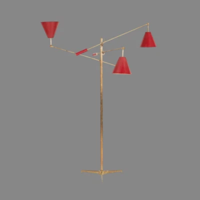 Vintage 1950s Arredoluce Triennale Floor Lamp – Mid-Century Italian Design - Image 1 of 4
