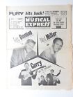 Neu Musical Express 24. Mai 1963 #854 - Billy Fury Ray Charles Helen Shapiro