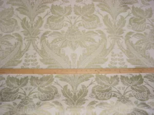 17Y GP & J Baker BP10144 Venetian Damask Gold White Upholstery Fabric - Picture 1 of 4