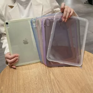 Candy Color Case Clear Protect Cover For iPad 10th 10.9 Pro 11 Air 5/4 9th 8th - Picture 1 of 30