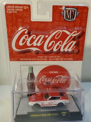 1970 '70 NISSAN FAIRLADY Z432 CHASE CAR HOBBY COCA-COLA COKE M2 MACHINES RARE - Image 1 of 4