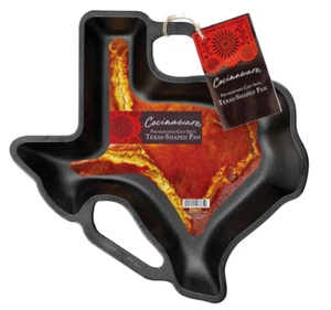 NEU Cocinaware Texas Form 12" Gusseisen Pfanne, Doppelgriffe, Hergestellt in Kolumbien - Bild 1 von 3