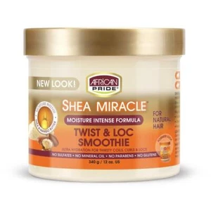 African Pride Shea Miracle Twist & Loc Smoothie Moisture Intense Formula 340g - Picture 1 of 1
