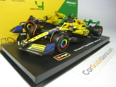 MCLAREN F1 TEAM MCL38 2024 MONACO GRAN PRIX LANDO NORRIS 1/43 BBURAGO SIGNATURE - Imagen 1 de 3