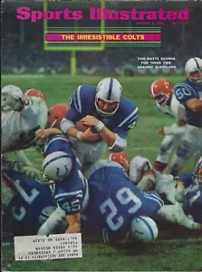 Lot of 2 Sports Illustrated - Johnny Unitas HOF Tom Matte Baltimore Colts - Bild 1 von 2
