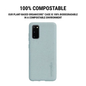 Genuine Incipio Plant Based Organicore Case for Samsung Galaxy S20 Mystic Blue - Picture 1 of 6