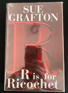 "R" IS FOR RICOCHET Sue Grafton 2004 1st Edition SIGNED Hardcover DJ/Mylar - Picture 1 of 8