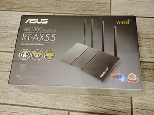Empty Box for ASUS AX1800 Dual Band WiFi 6 Router - Black. Box only. - Picture 1 of 5