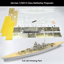 German 1/350 H-Class Battleship Proposals Model Detail Upgrade Kit CY529