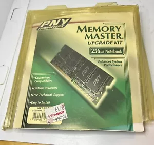 PNY Technologies Memory Master Upgrade Kit 256MB100 Computer Desktop - Picture 1 of 3