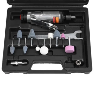 Metal Pneumatic Sander Machine Polishing Grinder Die Air Tool Grinding Mill Set - Picture 1 of 8