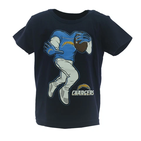 Los Angeles Chargers NFL Team Apparel Baby Infant Toddler Size T-Shirt New Tag Cover