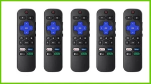 5 Pack Remote Controls For All Roku TVs- US SELLER. - Picture 1 of 5