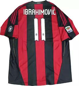 maglia calcio vintage AC Milan Ibrahimovic 2010 2011 SCUDETTO Adidas Climacool - Bild 1 von 12