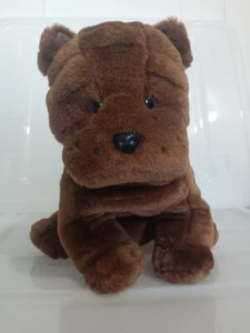 Purex Rolly the Sharpei Puppy Dog Soft Plush Toy - Picture 1 of 9