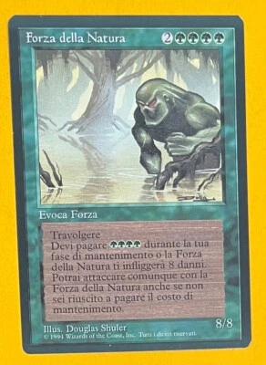 MTG FORCE OF NATURE (Italian) Revised FBB (OldManMTG 009-039) - Image 1 of 4