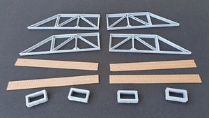 O Gauge Pony Truss Bridge Kit, (Sides), 400mm long - Picture 1 of 13